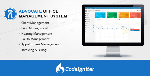 Advocate Office Management System v2.0 – nulled 插件-破解版-尚睿切图网