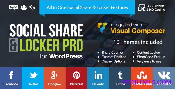 Social Locker for Wordpress v7.8  Plugins-尚睿切图网