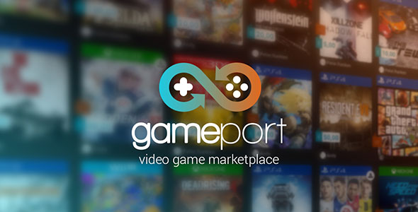 GamePort v1.6 – 视频游戏市场插件-尚睿切图网