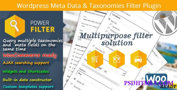 Wordpress Meta Data & Taxonomies Filter v2.3.1  Plugins-尚睿切图网