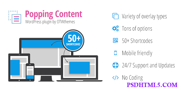 Popping Content for WordPress v1.21  Plugins-尚睿切图网