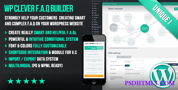 WP Clever FAQ Builder v1.43 - Smart support tool  Plugins-尚睿切图网