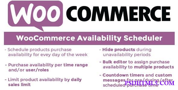 WooCommerce Availability Scheduler v12.1  Plugins-尚睿切图网