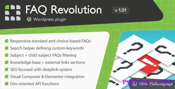 FAQ Revolution v1.11 – WordPress Plugin  Plugins-尚睿切图网