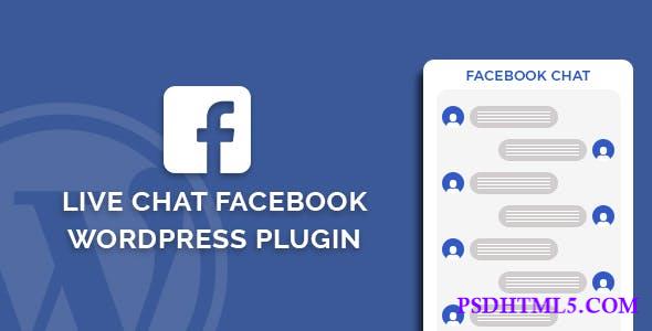 Live Chat Facebook WordPress Plugin v1.0.1  Plugins-尚睿切图网