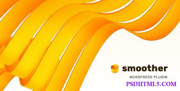 Smoother v2.0.3 – Smooth Scrolling for WordPress  Plugins-尚睿切图网