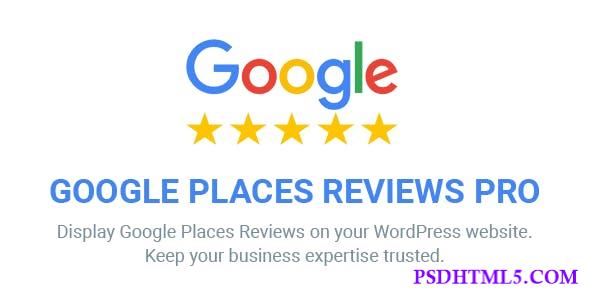 Google Places Reviews Pro v2.4.3 – WordPress Plugin  Plugins-尚睿切图网