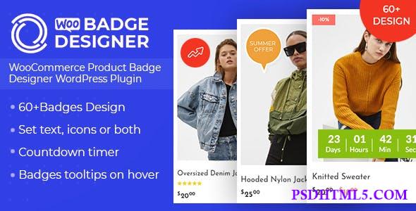 Woo Badge Designer v4.0.1 - WooCommerce Product Badge Designer WordPress Plugin  Plugins-尚睿切图网