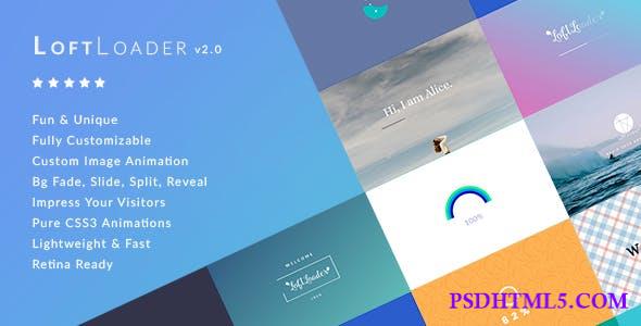 LoftLoader Pro v2.4 – Preloader Plugin for WordPress  Plugins-尚睿切图网