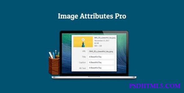 Auto Image Attributes Pro v4.1 – WordPress Plugin  Plugins-尚睿切图网
