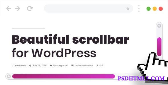 Scroller v2.0.1 – Custom Scrollbar for WordPress  Plugins-尚睿切图网