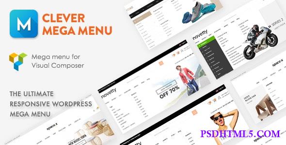 Clever Mega Menu for WPBakery Page Builder v1.0.12  Plugins-尚睿切图网