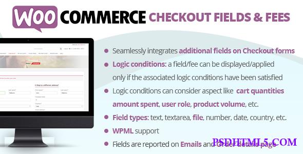 WooCommerce Checkout Fields & Fees v9.1  Plugins-尚睿切图网