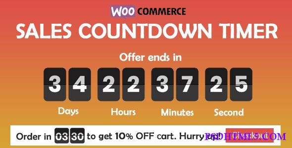 Checkout Countdown v1.0.5 – Sales Countdown Timer for WooCommerce and WordPress  Plugins-尚睿切图网