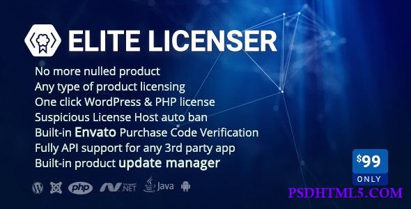 Elite Licenser v2.4.0 – Software License Manager for WordPress  Plugins-尚睿切图网