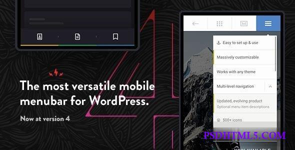 Touchy v4.5 – WordPress Mobile Menu Plugin  Plugins-尚睿切图网