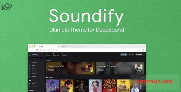 Soundify v1.4.6 – 终极 DeepSound 主题插件-尚睿切图网