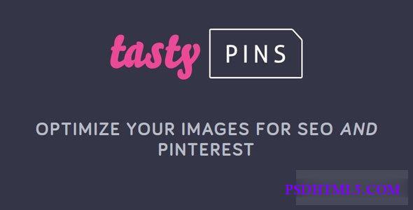 Tasty Pins v1.8.1 – Optimize your images for SEO and Pinterest  Plugins-尚睿切图网