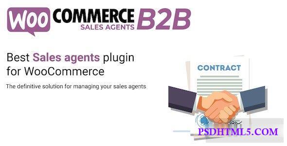 WooCommerce B2B Sales Agents v1.1.3  Plugins-尚睿切图网