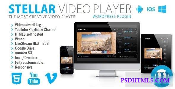 Stellar Video Player v2.9 – Wordpress plugin  Plugins-尚睿切图网