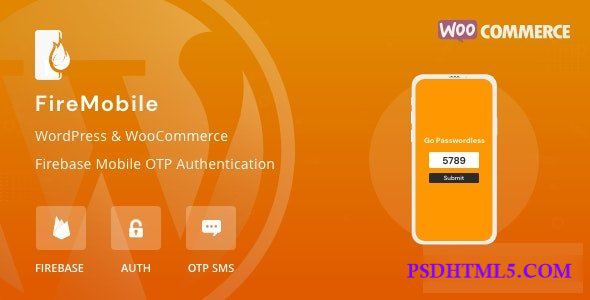 FireMobile v1.0.8 – WordPress & WooCommerce firebase mobile OTP authentication  Plugins-尚睿切图网