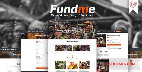 Fundme v5.1 – 众筹平台插件-尚睿切图网