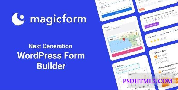 MagicForm v1.6.2 – WordPress Form Builder  Plugins-尚睿切图网