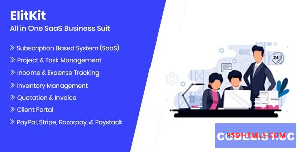 ElitKit v2.0 - 一站式 SaaS 商务套装插件-尚睿切图网