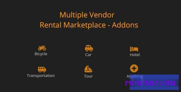 Multiple Vendor for Rental Marketplace in WooCommerce (add-ons) v1.0.1  Plugins-尚睿切图网