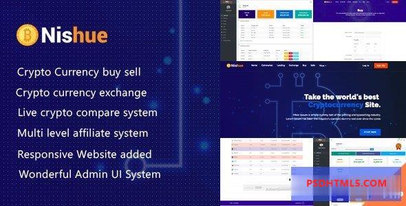 Nishue 4.2 – CryptoCurrency Buy Sell Exchange and Lending with MLM System – nulled Plugins-尚睿切图网