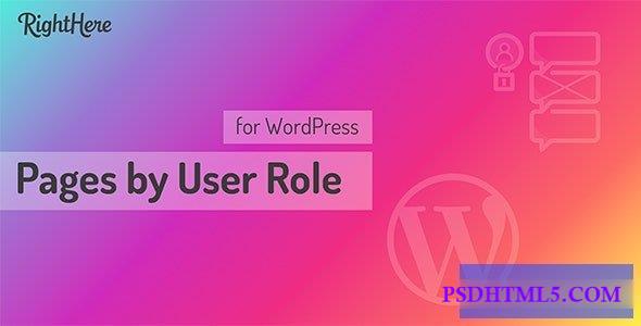 Pages by User Role for WordPress v1.7.1.10456  Plugins-尚睿切图网