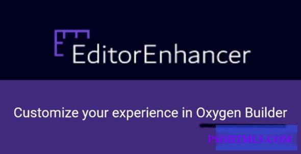 Editor Enhancer For Oxygen Builder 5.1.0  Plugins-尚睿切图网