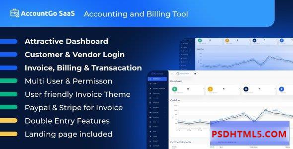 AccountGo SaaS v3.9.0 – 会计和账单工具 – nulled插件-免激活插件-破解版-尚睿切图网