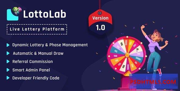 LottoLab v2.0 – Live Lottery Platform – nulled插件-免激活插件-破解版-尚睿切图网