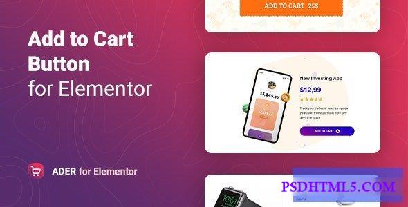 Ader v1.0.1 - Add to Cart Button for WooCommerce  Plugins-尚睿切图网