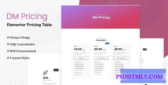 DM Pricing v1.0  Plugins-尚睿切图网