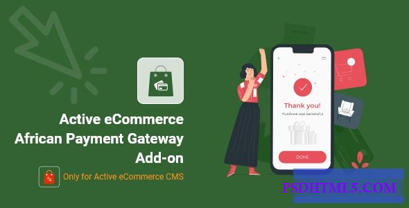 Active eCommerce African Payment Gateway Add-on v1.4 Plugins-尚睿切图网