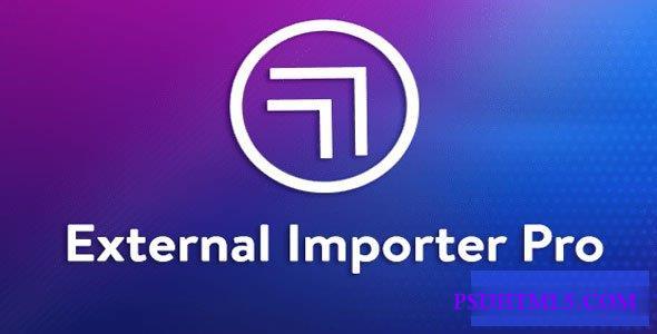 External Importer Pro v1.7.1  Plugins-尚睿切图网