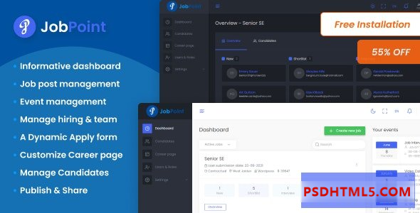 JobPoint v1.4 - 招聘管理系统 - nulled插件-免激活插件-破解版-尚睿切图网