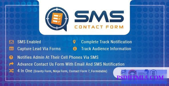 Wordpress SMS Contact Form Plugin v1.2  Plugins-尚睿切图网