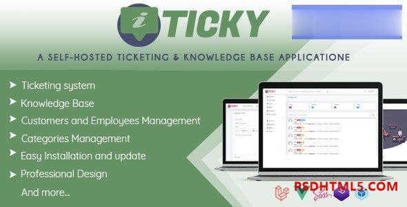 Ticky Helpdesk v1.7.0 – 支持票单系统 – 知识库 插件-尚睿切图网