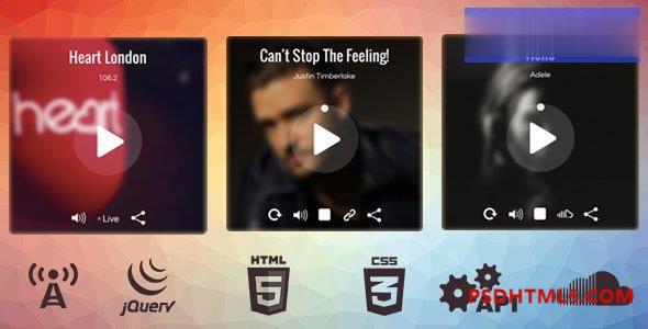 单个 jQuery 音频播放器（音乐和广播）v1.2 插件-尚睿切图网