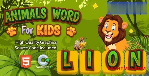 Animals Word for Kids v1.0 Plugins-尚睿切图网