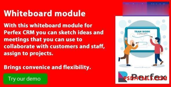 用于 Perfex CRM 的白板模块 v1.0.5 插件-尚睿切图网