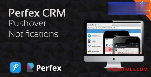 Pushover v1.0.4 – Perfex CRM 即时推送通知插件-尚睿切图网