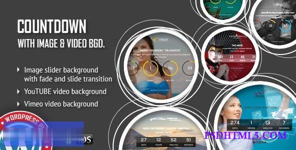 CountDown With Image or Video Background v1.3.9  Plugins-尚睿切图网