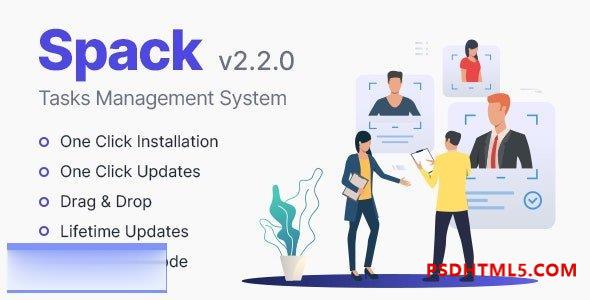 Spack v2.2.1 – 任务管理系统 插件-尚睿切图网