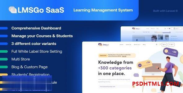 LMSGo SaaS v1.9 - 学习管理系统插件-尚睿切图网