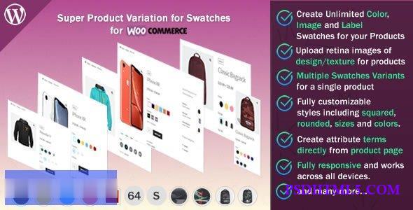 Super Product Variation Swatches for WooCommerce v2.0  Plugins-尚睿切图网