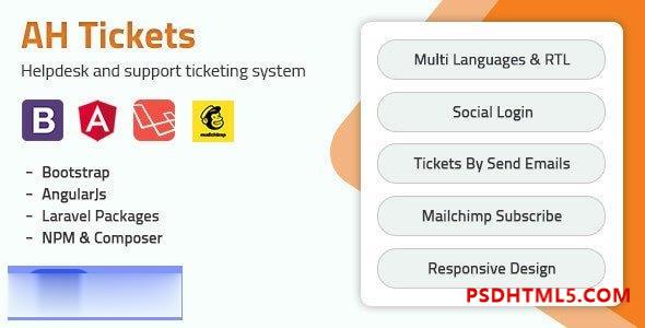 AH Tickets v2.3.2 – Help Desk and Support Tickets 系统插件-尚睿切图网